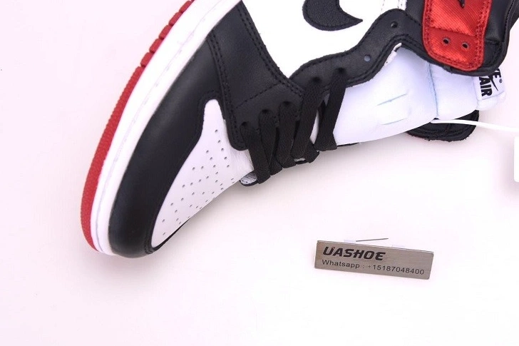  Jordan CD0461-016 1 Retro Satin High Toe Black 1013